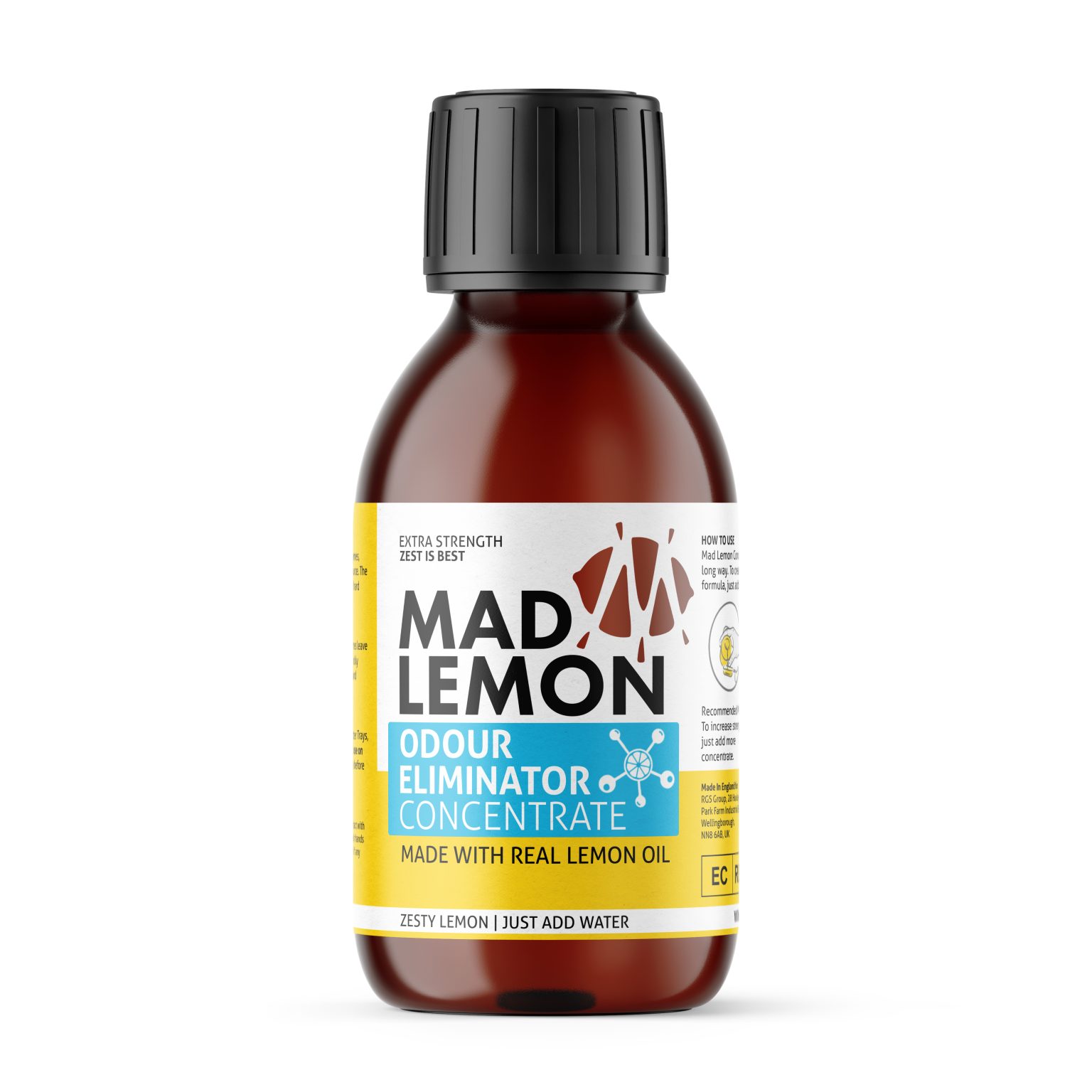 Odour Eliminator Concentrate Mad Lemon